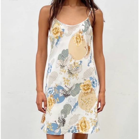 Zara Dresses & Skirts - Zara printed dress lingerie